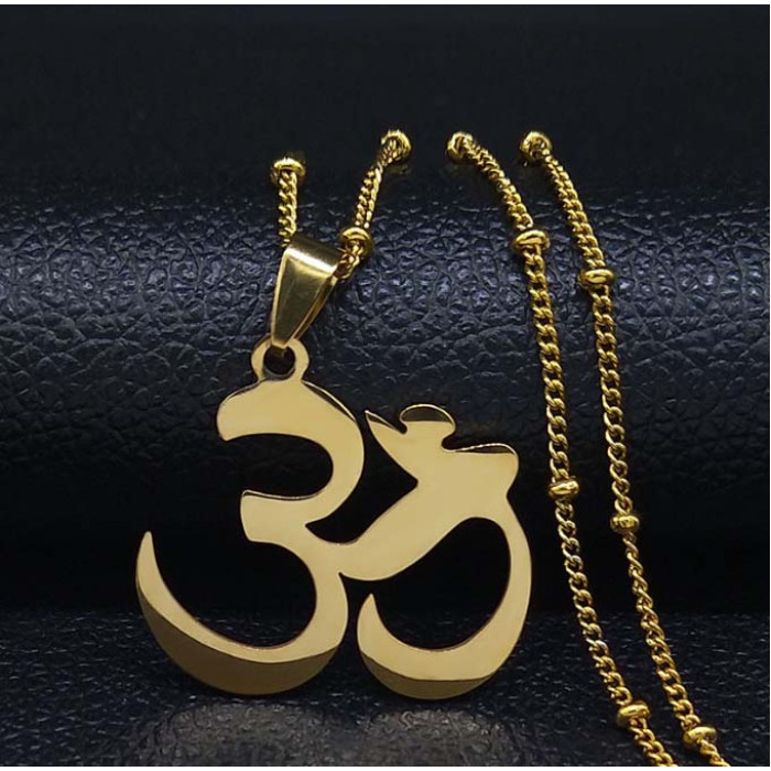 Кулон Ом жовтий метал Кулон Ом жовтий метал