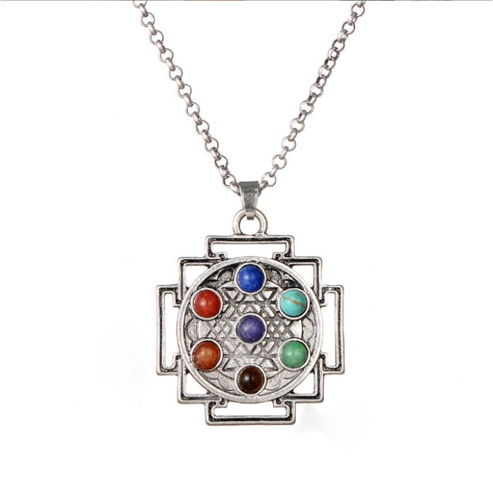 Кулон Шрі Янтра 7 чакр