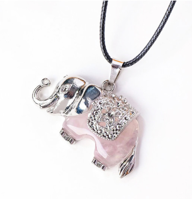 Камені мінерали, Кулон, Рожевий кварц Камені мінерали, Кулон, Рожевий кварц