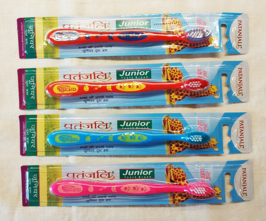 детская зубная щётка Patanjali детская зубная щётка Patanjali