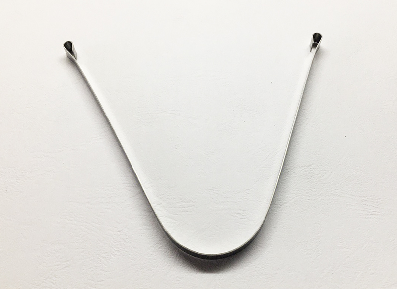 Скребок для чищення язика зі сталі