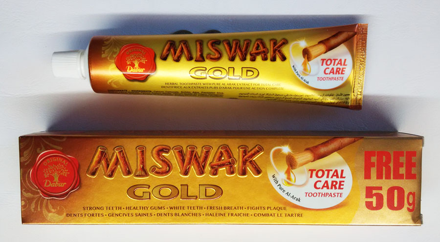 ЗУБНАЯ ПАСТА MISWAK GOLD без фтора ЗУБНАЯ ПАСТА MISWAK GOLD без фтора