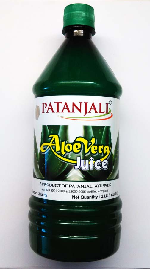 Сік Алое Вера з м'якоттю від Патанджалі