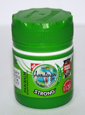 обезбаливающий бальзам двойной силы амрутанжан amrutanjan balyzam ekstra kupity