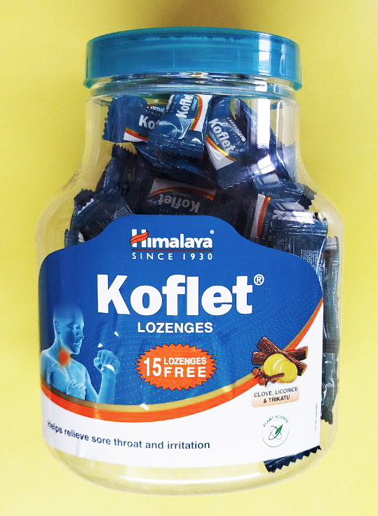 льодяники від кашлю koflet