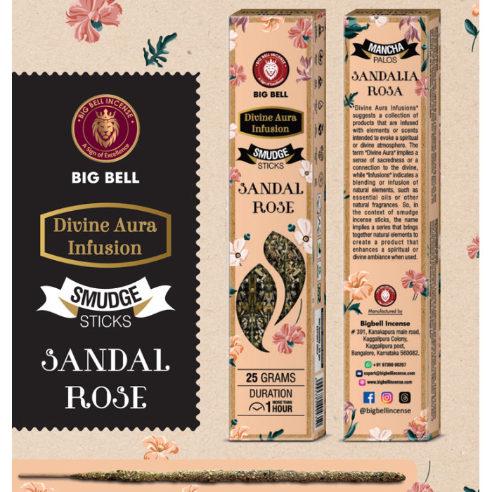 Sandal-Rose Big Bell sticks Sandal-Rose Big Bell sticks