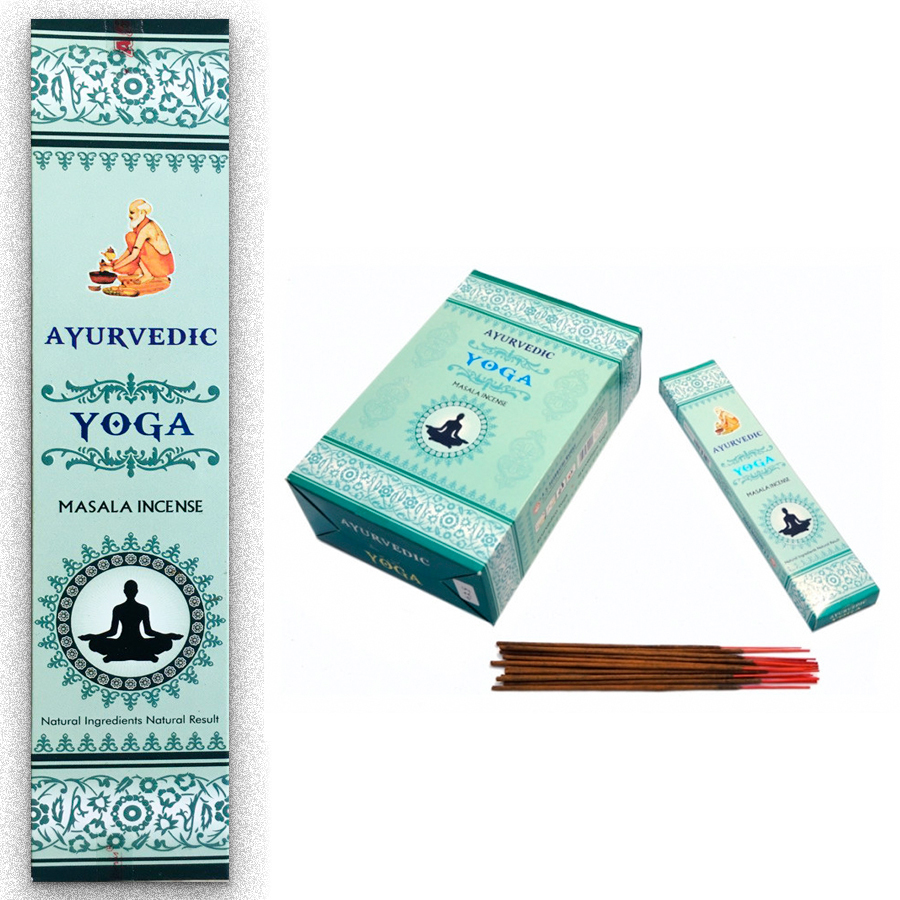 Aurvedic yoga masala incense індійські ароматні пахощі Aurvedic yoga masala incense індійські ароматні пахощі