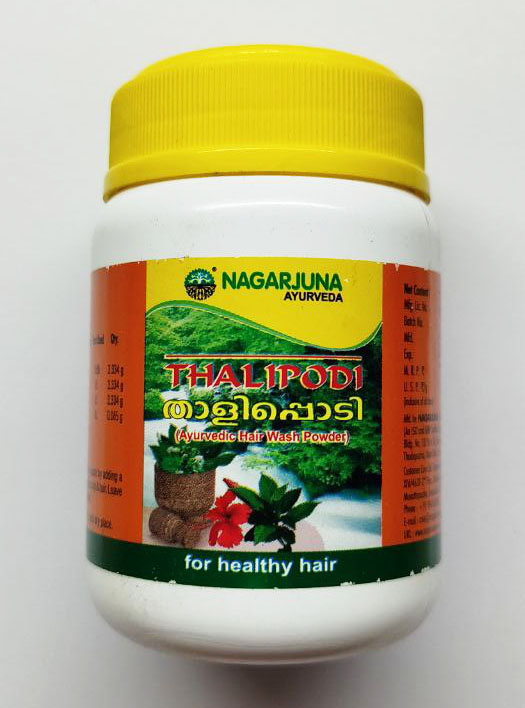 Сухий трав’яний шампунь для волосся Thali Podi, Талі, Тхалі Поді. Індія