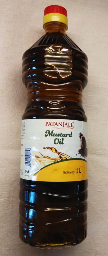 Масло из семян горчицы чёрной Patanjali Масло из семян горчицы чёрной Patanjali