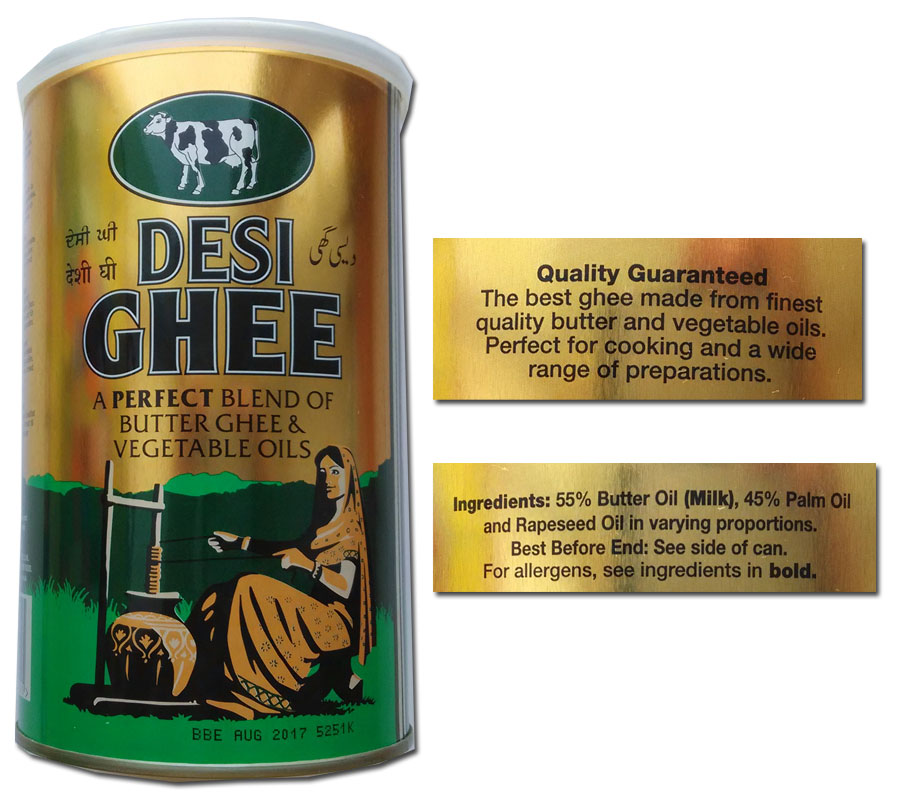 масло гхи из Индии desi ghi buy