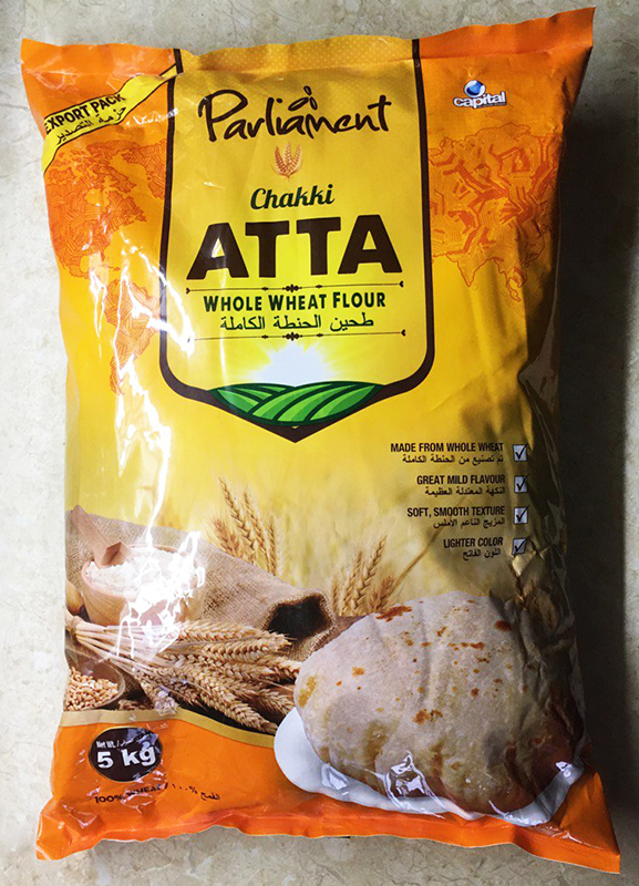 Атта - борошно для чапаті Parlament