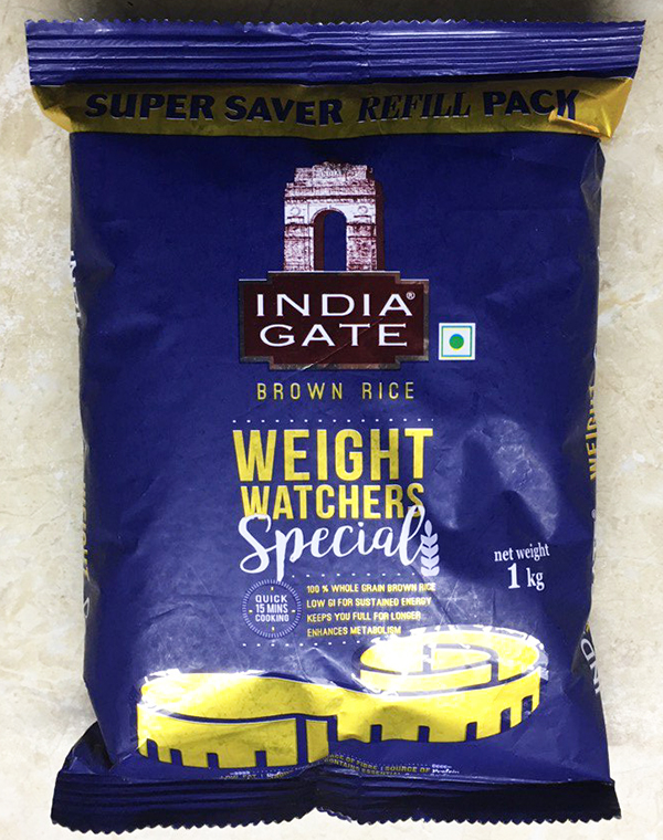 Коричневий рис басматі India gate Коричневий рис басматі India gate