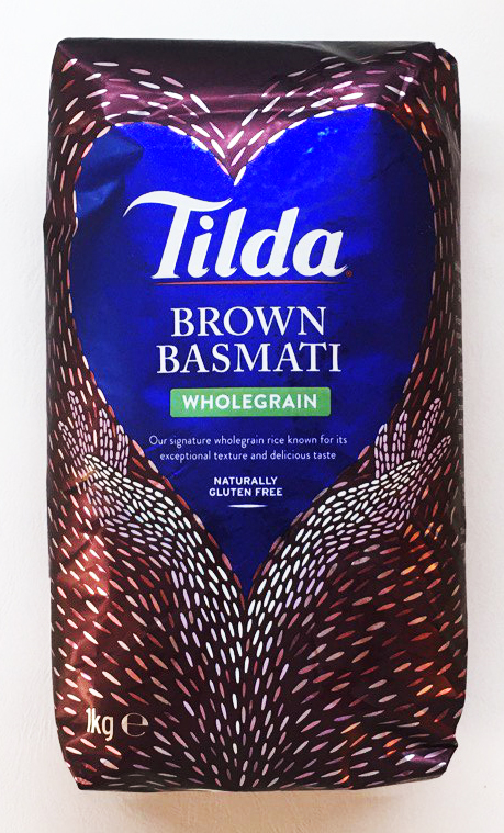 Коричневий рис басматі Tilda. Чистий, цільний, з Гімалаїв. Непропарений Коричневий рис басматі Tilda. Чистий, цільний, з Гімалаїв. Непропарений