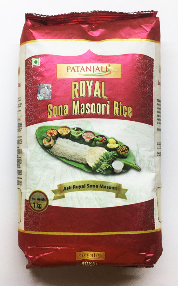 Королівський рис Sona Masoori Patanjali Королівський рис Sona Masoori Patanjali