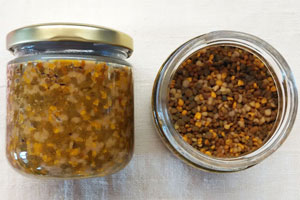 пчелиная пыльца с мёдом