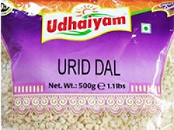 Урад Дал Udhaiyam лущений, очищений 